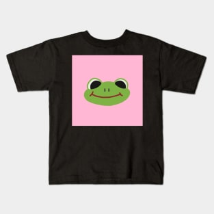 frog (pink) Kids T-Shirt